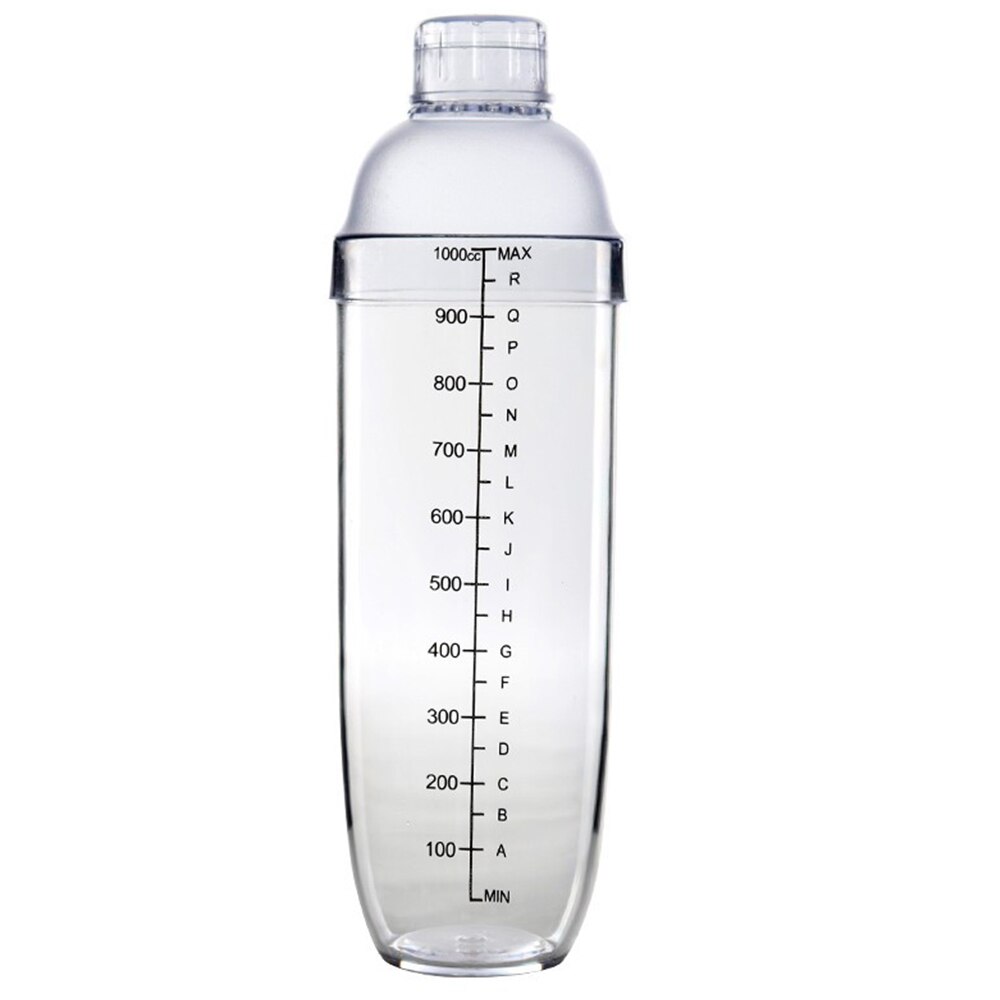 Cocktail Shaker champagne Wine Beverage Mixer Shaker Bottle Fruit Juice Snow Grams Cup Bar Bartender Tool 350/550/700ml/1000ML: 1000ml