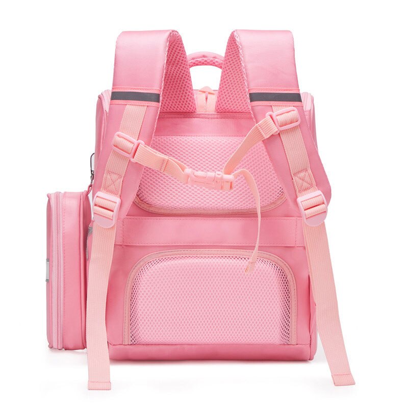 Primaire 1-3 Grade Schooltas voor Meisjes Kinderen Orthopedische Rugzak Kids Cartoon Waterdichte Boek Tas Mochila Infantil Escolares