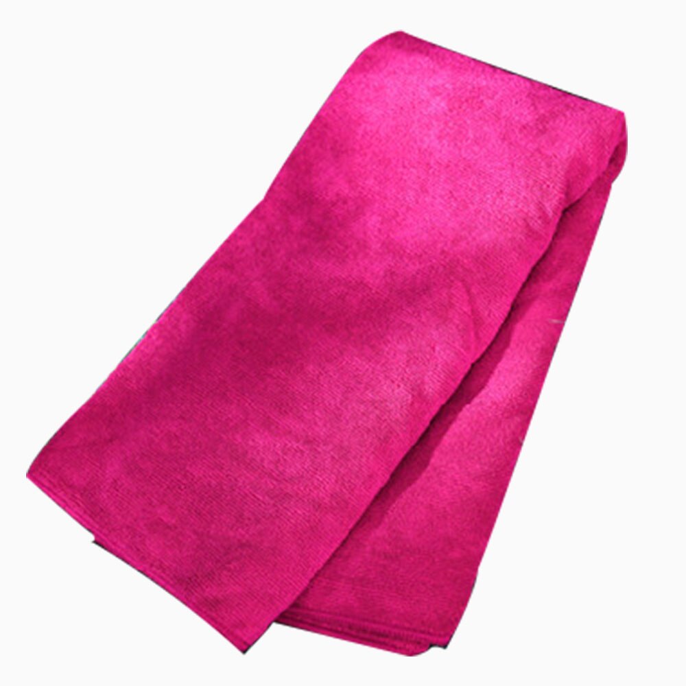 130*80 cm Dikke Microfiber Badhanddoek Absorberende Drogen Bad Strand Handdoeken Magic Sneldrogende Strand Handdoek Thuis Textiel: Rood