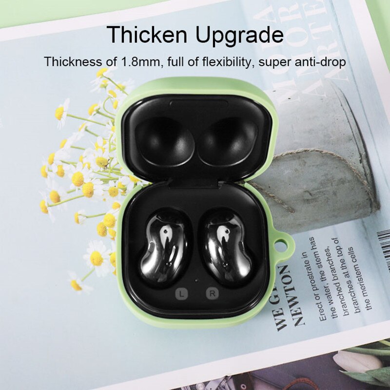 Étui en Silicone pour Samsung Galaxy buds 2, mignon, coque, accessoires, protection antichute, antichoc