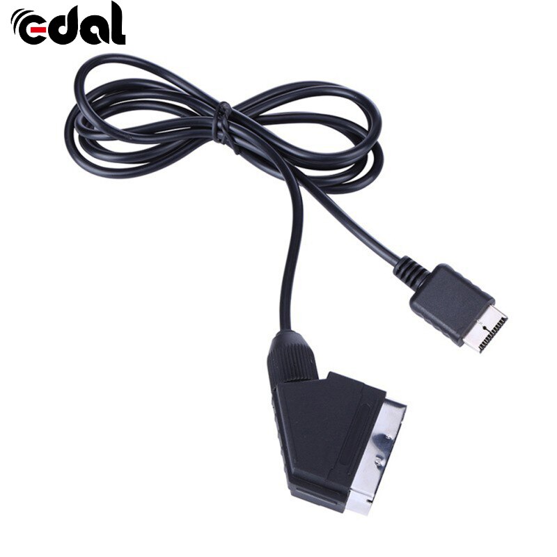 1PCS 2m AV Cable RGB Cable TV AV Lead Replacement Connection Cable for Sony Playstation PS1 PS2 PS3 for PAL/NTSC consoles