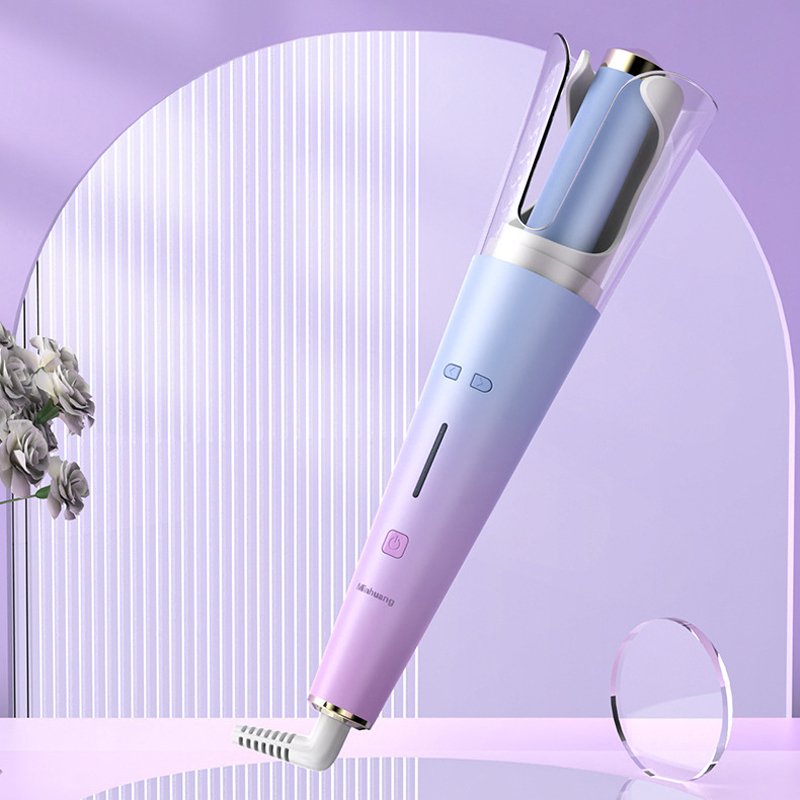 Przenośna lokówka lokówka automatyczna elektryczna ceramiczna ogrzewanie wyświetlacz LCD obróć fala Styler wijący się gofrownica