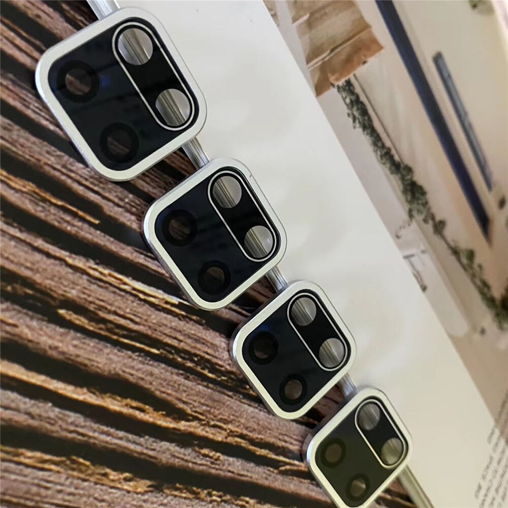 per Xiaomi Redmi Nota 9S 9 pro Obiettivo di Vetro della Fotocamera Posteriore Del Telefono di Protezione Tappo di Copertura in Lega di Titanio Della Copertura Della Lente accessori