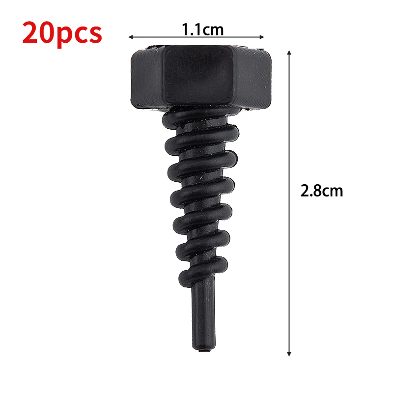 10/20pc Air Pruning Plant Root Control Nursery Pots Screw For Trainer Fast Root Grow Container Fixed Accessories Garden Supplies: 20pcs