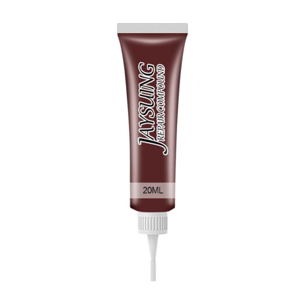 Eco-friendly Useful Aged Restored Leather Repair Gel Safe Leather Recoloring Balm No Odor for Seat:  Wine Red