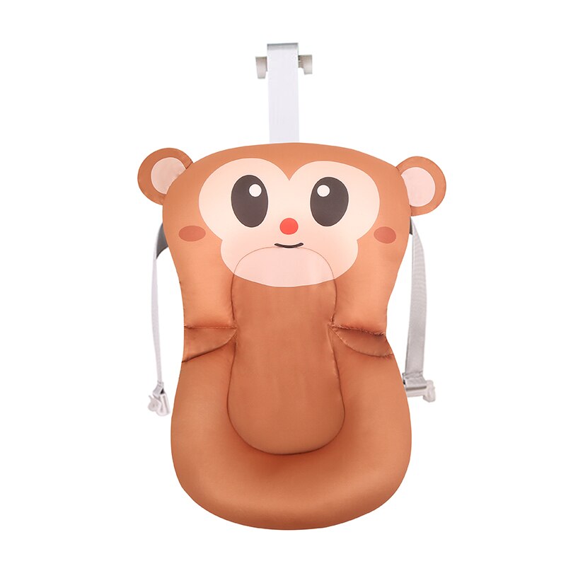 Bébé bain siège Support tapis pliable bébé baignoire coussin et chaise -né baignoire oreiller infantile anti-dérapant doux confort corps coussin: 6