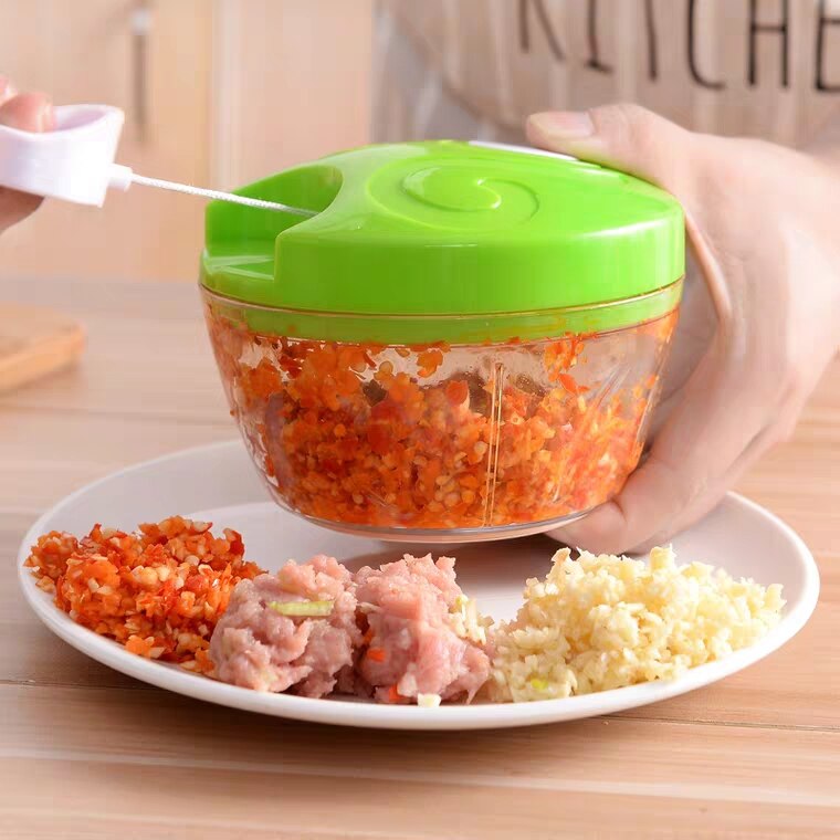 Multi Color And Multi-function High Speed Vegetable And Fruit Grinder Manual Meat Grinder Labor-saving Cutter