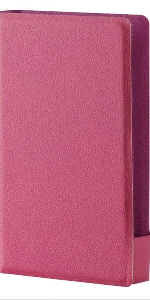 Flip Complet Étui De Protection En Cuir pour Sony Walkman NW A35 A36 A37 A35HN A36HN A37HN NW-A40 A45 A46 A47 Couverture: Rose