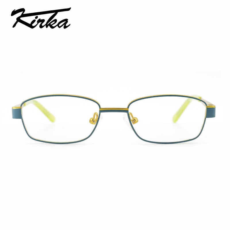Kirka Brand Kids Boy Optical Glasses Frame Myopia Glasses Prescription Eyeglasses Frame Safety Metal Glasses 2-13 years old