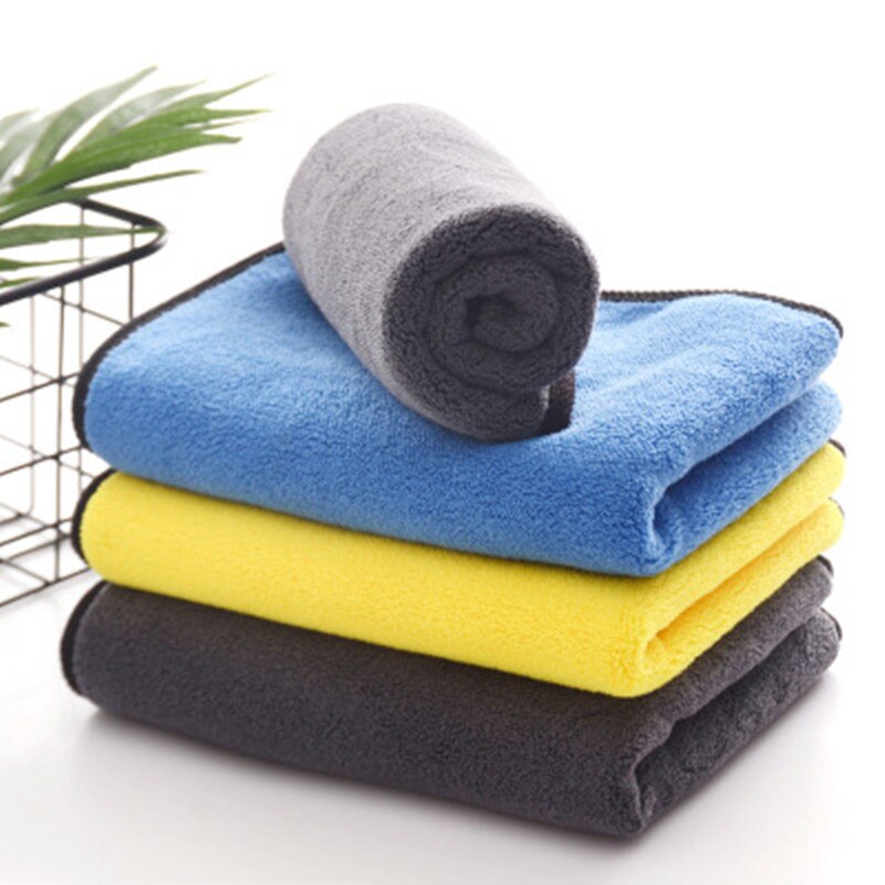 10Pcs 600GSM 30X60CM Auto Super Microfiber Handdoek Auto Wassen Doek Auto Cleaning Paint Care Handdoek Doeken Auto Wassen Gereedschap
