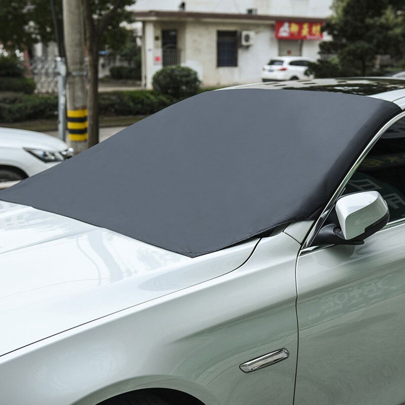 Magnetic Edges Car Snow Cover Frost Car Windshield Snow Frost Guard Protector Free Ship