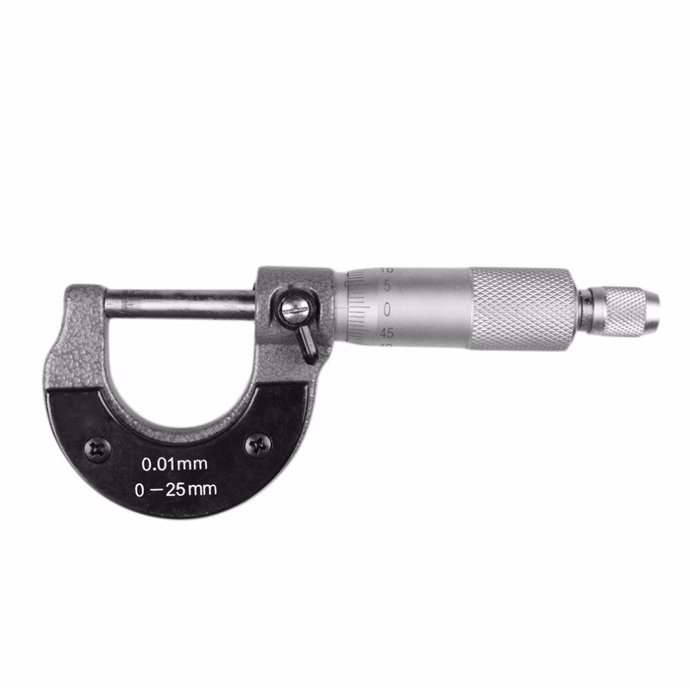 Outside External Metric Gauge Micrometer Machinist Measuring 0-25mm