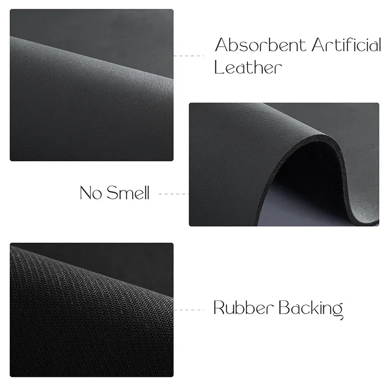 Stofdichte rubberen mat Wasmachine Cover Mat Keuken Afvoer Pad Oven Stof Pad Magnetron Top Mat Keuken Badkamer Vloermat