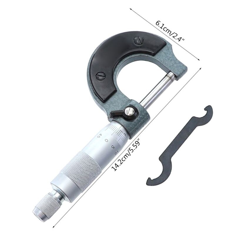 Micrometer 25-50/50-75/75-100mm Metric Carbide Gauge Standards Caliper