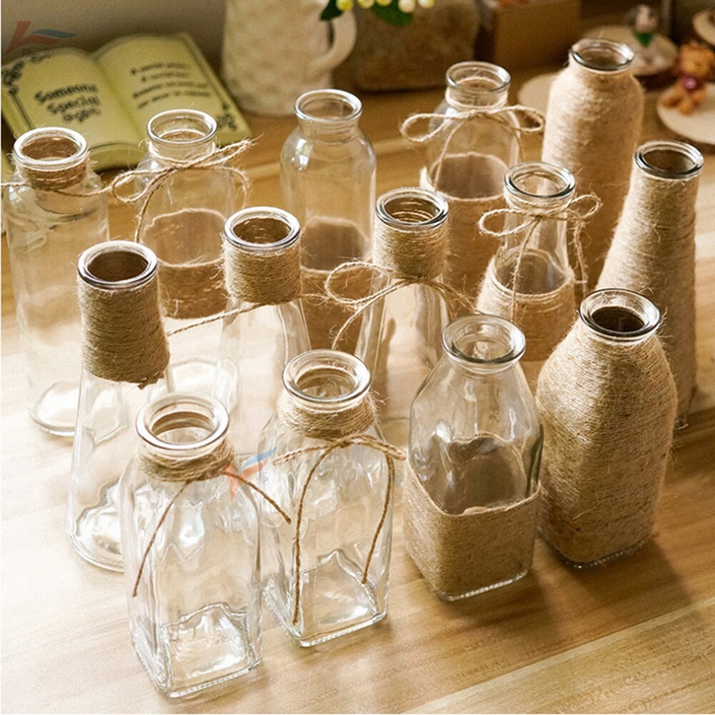 1 Roll DIY Decoration Twine Hemp Rope Packing Rope Scrapbook Party Supply Packing Strings Christmas Event & Party Supplies