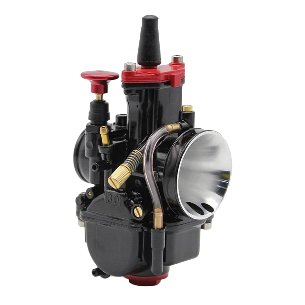 Carburador Universal 30mm 100-350cc ATV con boquillas para PWK negro