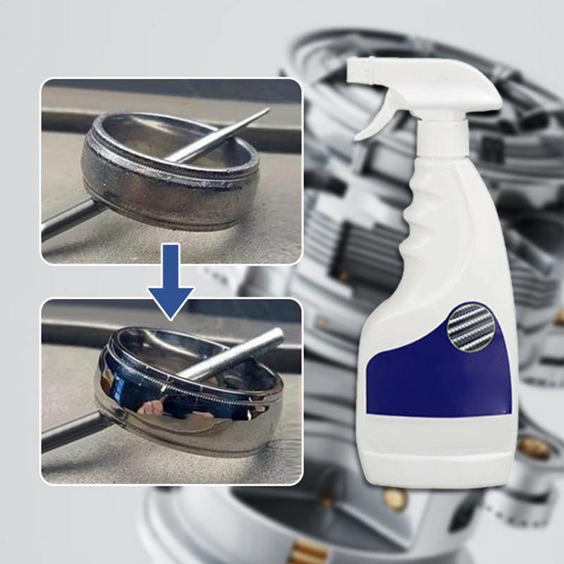 Hochleistungs-rostentferner für metall, autopflege, reinigung, rostlöser, 500ml edelstahl-rostentferner & reiniger für verschiedene anwendungen