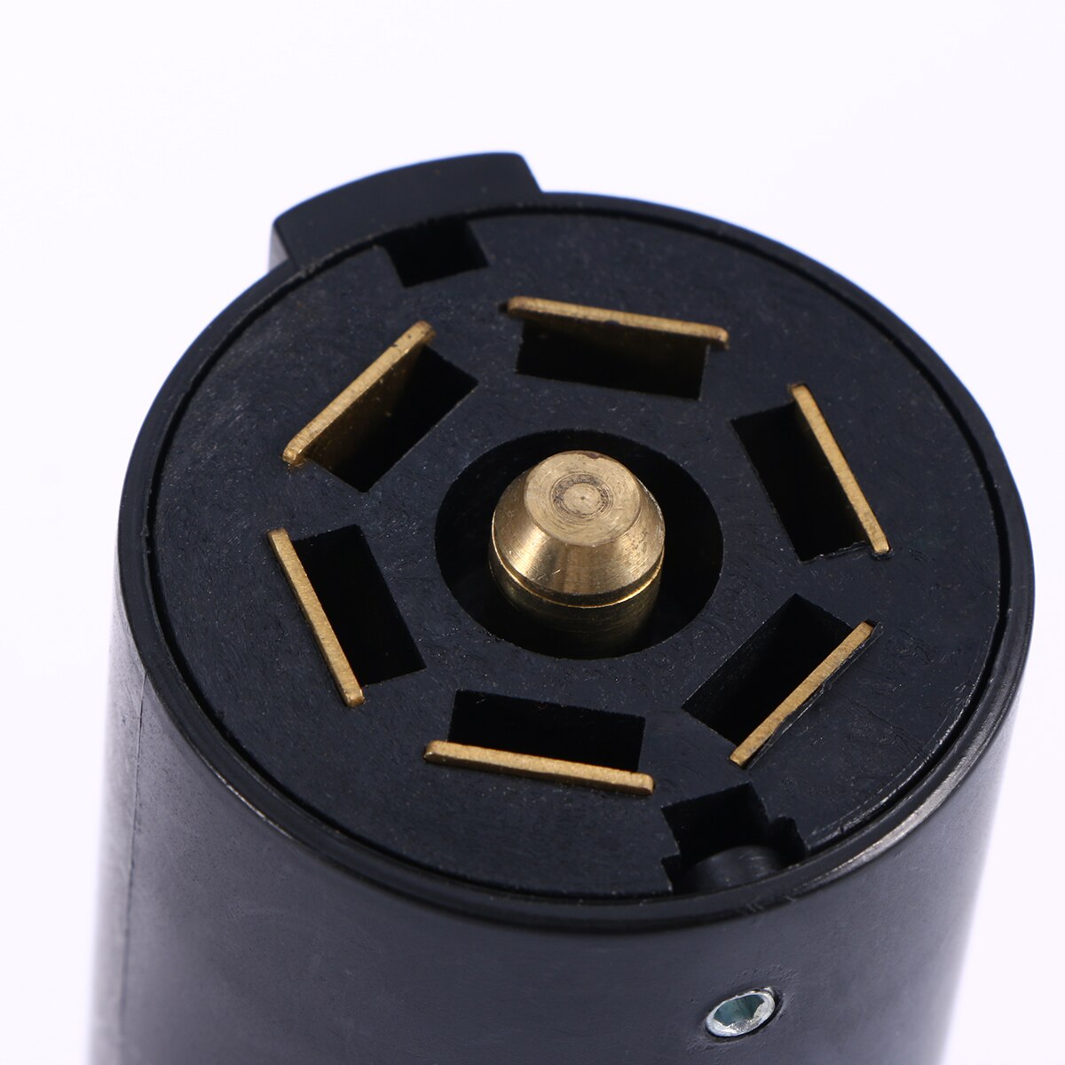 Durable 7 Way Flat Blade Trailer Adapter Plug Connector (T21847)