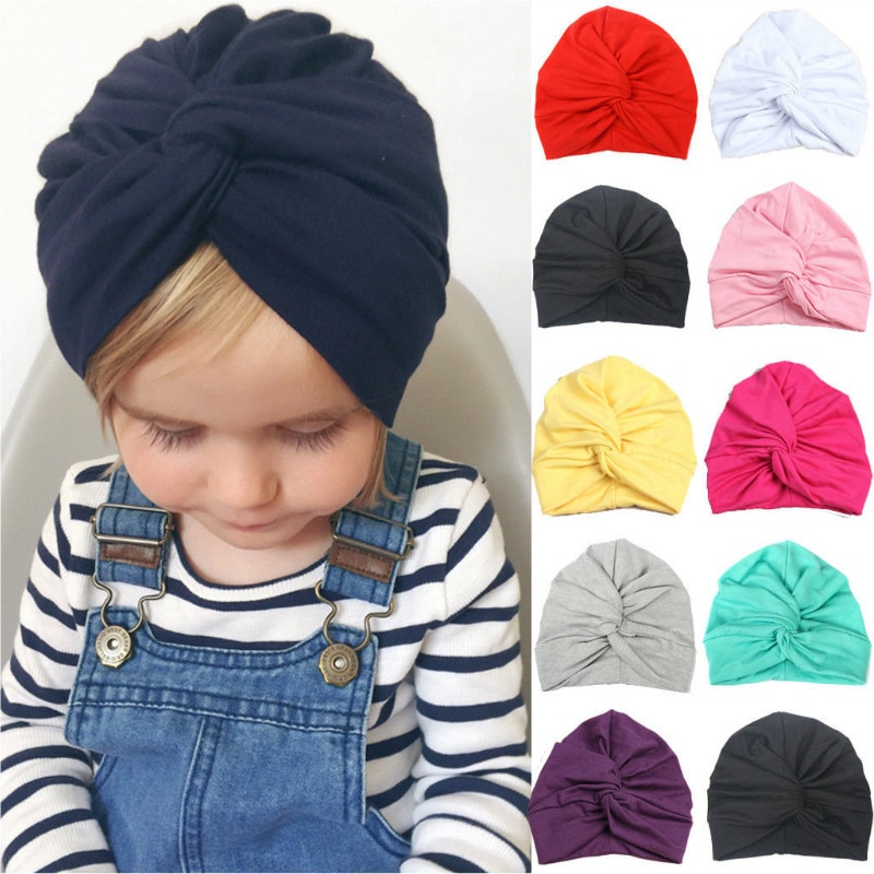 Cotton Baby Girls Hat Baby Beanies Knitted Winter Hats Childrens Cap Girls Baby Caps Children Skullies Beanies