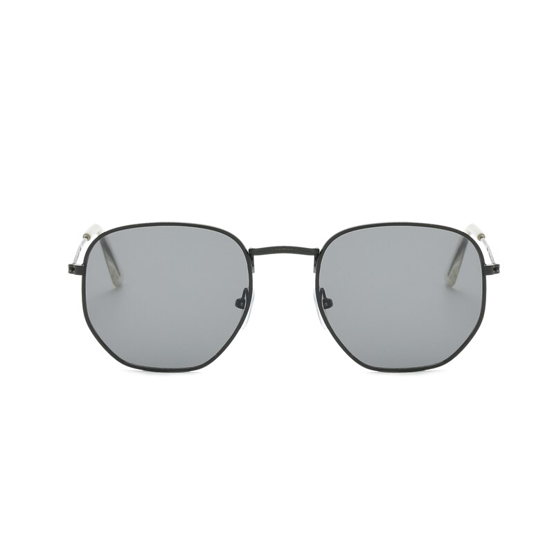 Oval belægning polariserede solbriller kvinder stilfulde oversize metal udendørs mænd solbriller nuancer briller  uv400