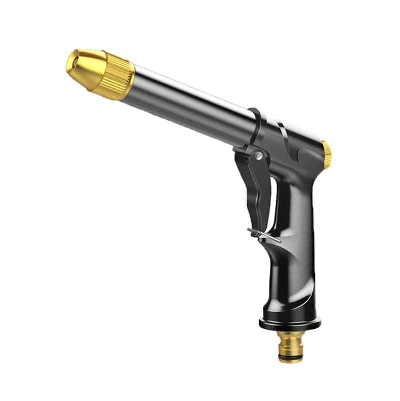 Portable High Pressure Water Gun Garden Watering Hose Nozzle High Pressure Washer Water Spray Gun Sprinkler Foam Water Gun: b0102 Black