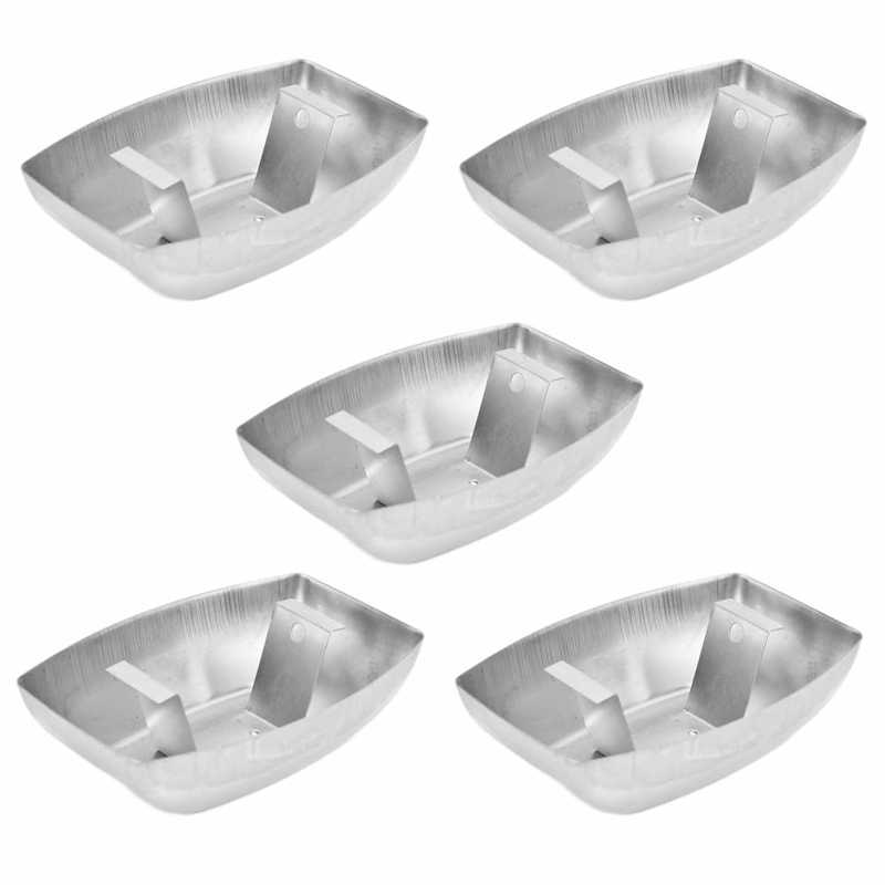 5pcs Range Hood Oil Box Adjustable Stainless Steel Kitchen Range Hood Oil Collecting Cup