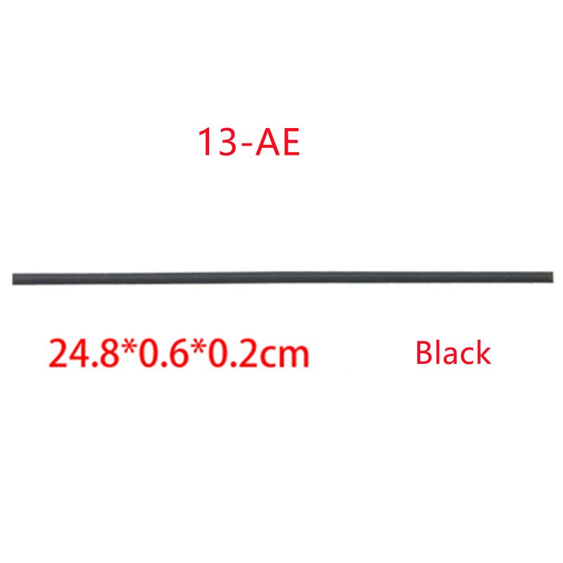 Laptop Gummi Streifen Für HP Neid Gespenst X360 15 -DF/ED/BP 13-AD/Ah/AP/AQ/AR Unterseite fallen Fuß Pad Oberfläche Laptop Gummi Füße 1 stücke: Schwarz 13- a e