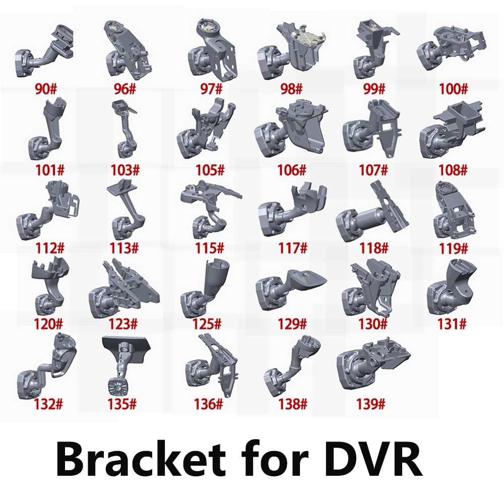 Dashcamera houder DVR bracket DVR houder voor de meeste auto&#39;s dash camera mount zuig Beugel Connector voorruit