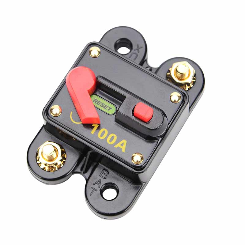 Interruptor de circuito marino resistente al agua, 12V, 100A, batería, desconexión rápida, accesorios para coche, SUV, barco marino