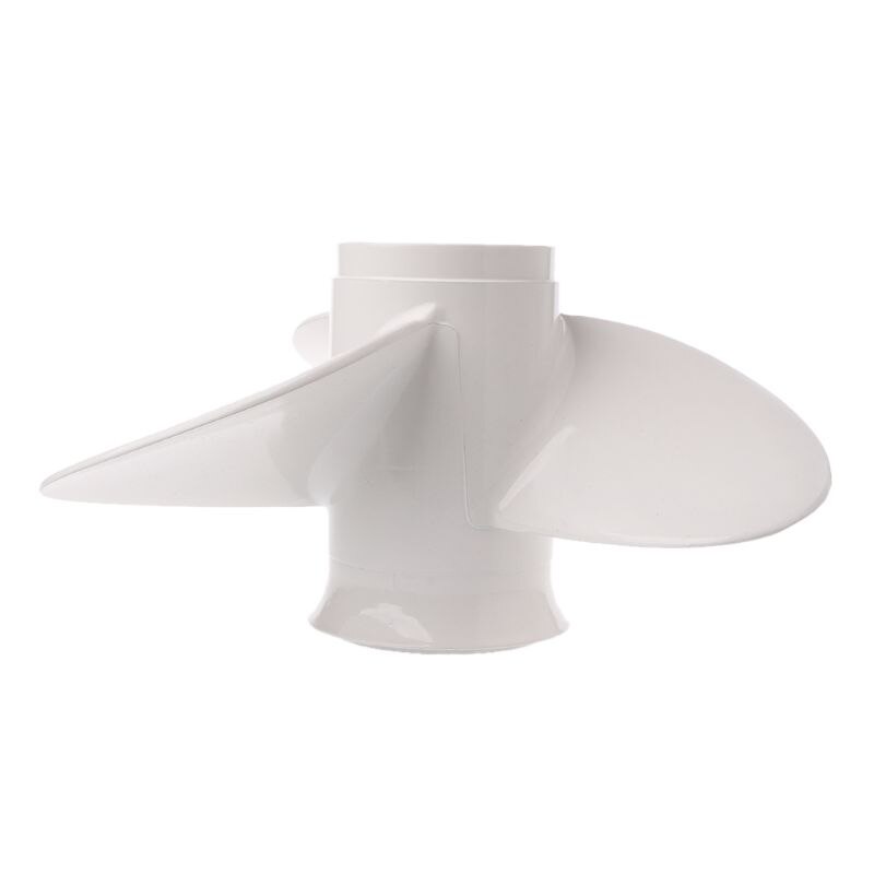 Aluminum Boat Outboard Propeller for Suzuki 9.9-15HP Black 3 Blades 10 Spline Tooth 9 1/4 x 11