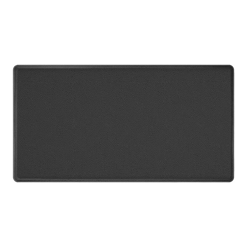 Anti-vermoeidheid Keuken Mat Schokdempend Comfort Floor Mat 12Mm Dikke Anti-Slip Waterdichte Keuken Tapijt Pvc Ergonomische elastische Mat Tapijten: Black / 44x150cm