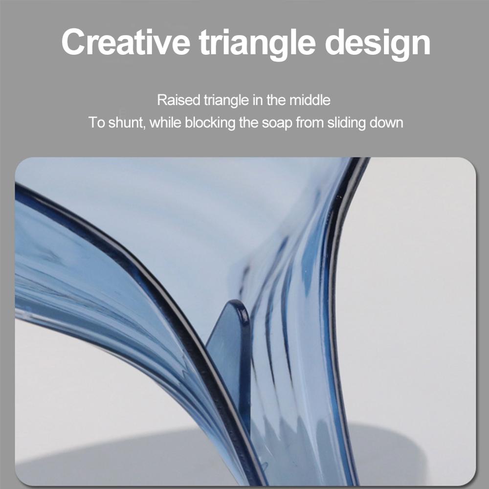 Portable Soap Box Home Supplies Leaf Holder Bathroom Soap Case Non-slip Conveniet Clean Wash Safe Hand Kitchen Bathroom Soap Box