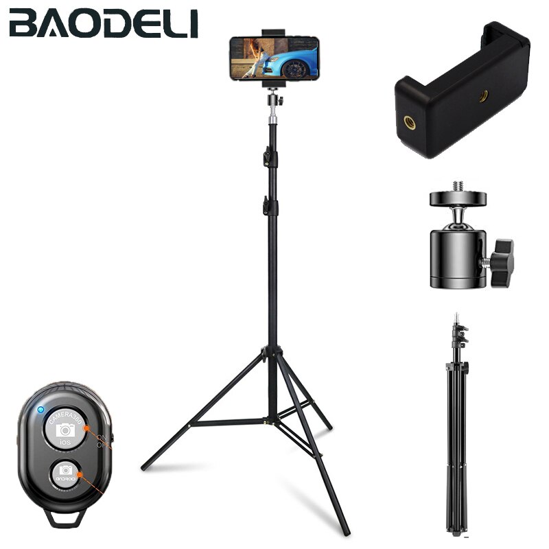 Photographic Lighting Stand Fill Light Stand With 1/4 Screw Adjustable Tripod Suit For Ring Light Desktop And Vertical Ring Lamp