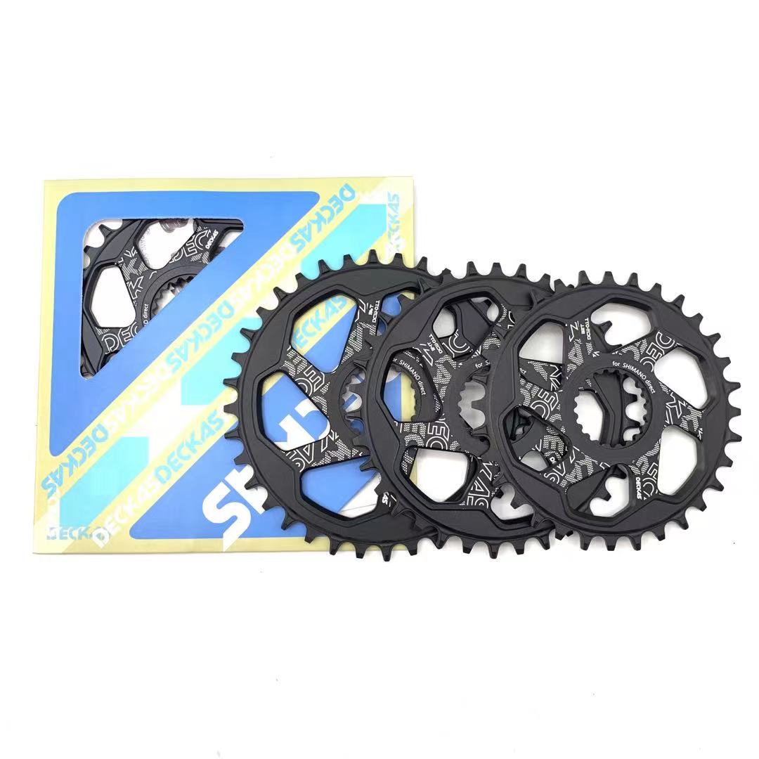 DECKAS-plato de bicicleta de montaña, rueda ancha y estrecha para Shimano M6100 M7100 M8100 M9100, juego de bielas de 12 velocidades, 1x1 2s