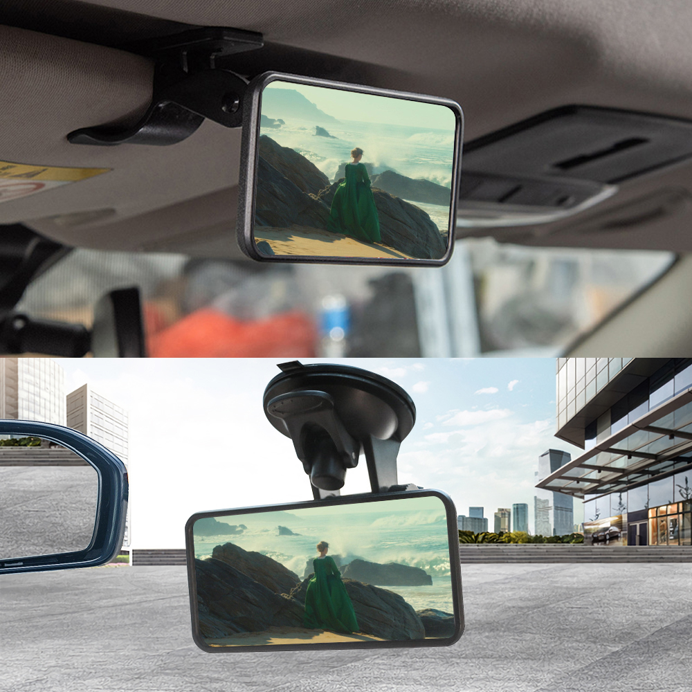 Auto-Innenraum-Rückspiegel, verstellbar, bruchsicher, verstellbar, Auto-Spiegel, 360-Grad-drehbar, Beobachtungsspiegel für Kinder
