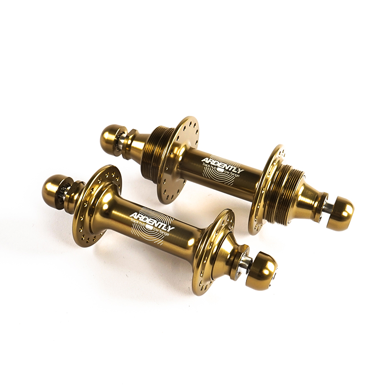 Ardently Bike Hub 20 24 Holes Fixed Gear Track Bicycle Hubs Single Speed Aluminum Alloy Front And Rear Bearing Hub Cycling Part