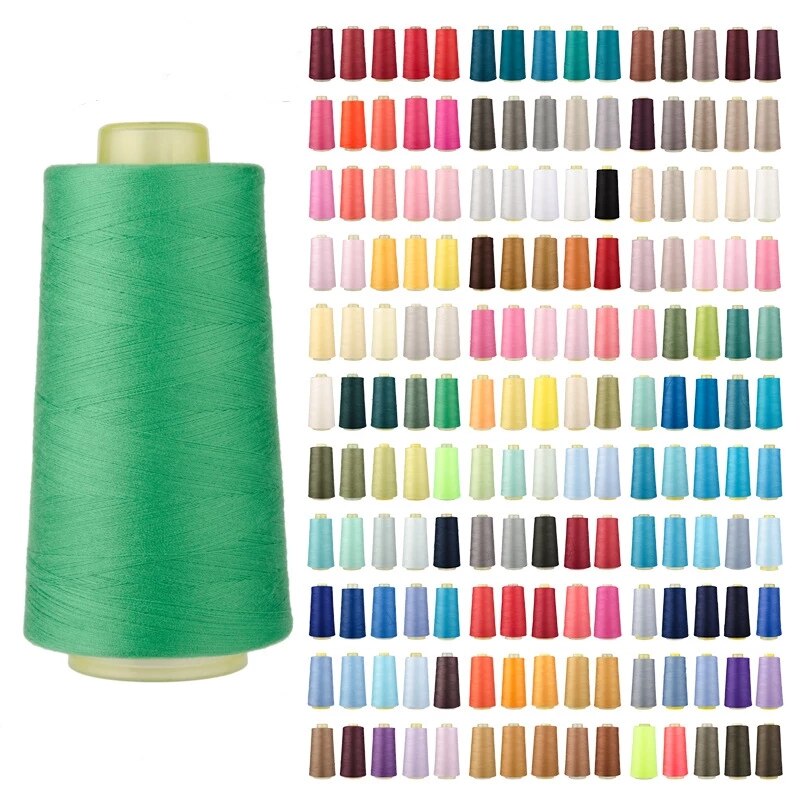3000 Yards Length Sewing Thread 40S/2 Threads Polyester Thread Multicolor Spool Sewing Accessories