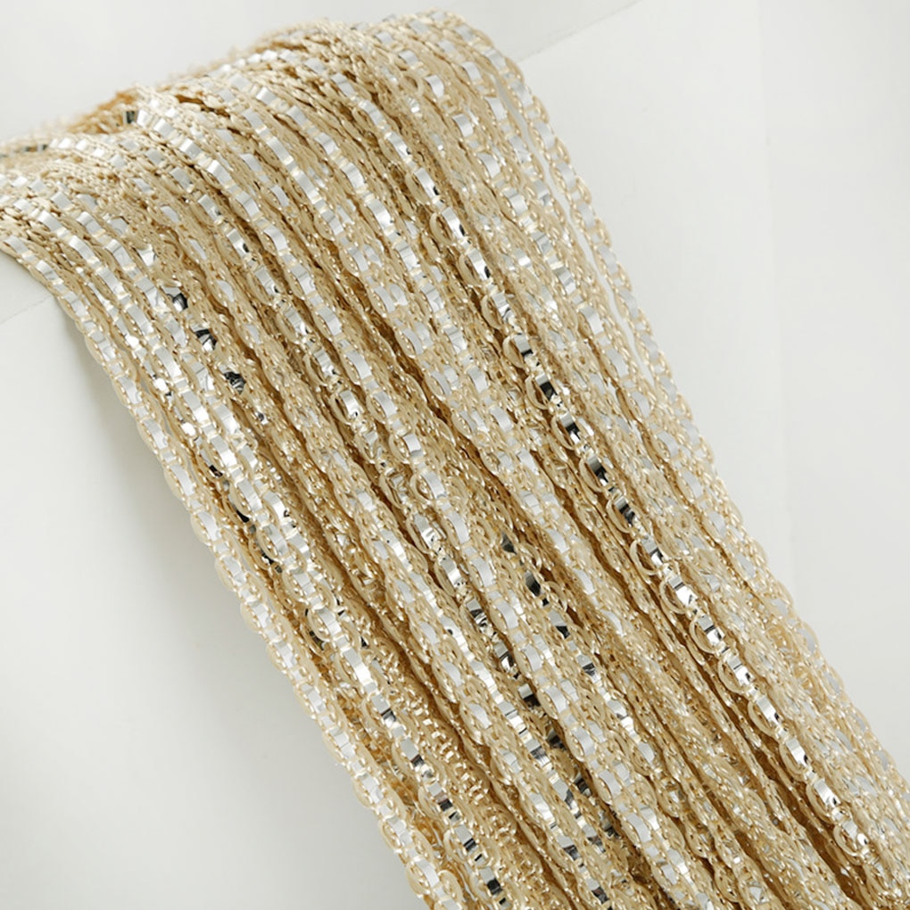 Newest Crystal Curtain Flash Line Shiny Door String Curtain Wall Panel Edge Window Room Divider Blind Tassel Screen