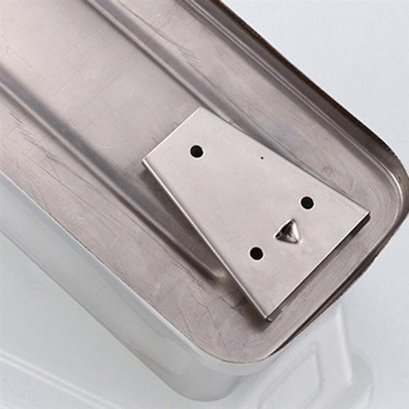 500ml 800ml Wall Mounted 304 Stainless Steel Hand Wash Liquid Soap Dispenser Manual Liquid Shower Gel Box Hanging Dispenser