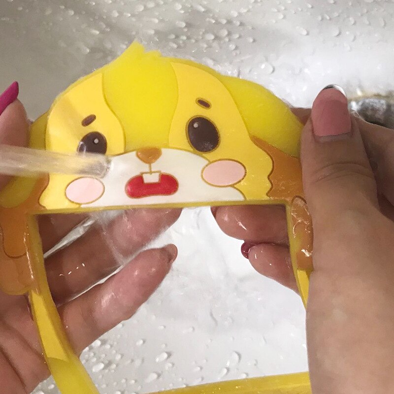 1pcs Cute Cartoon 3D Wall Silicon on Switch Stickers Children Luminous Switch Light Home Decoration