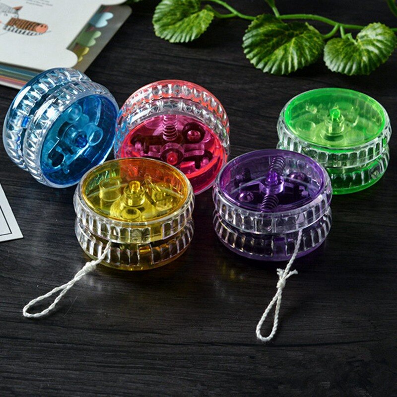 Hoge Snelheid Yoyo Bal Lichtgevende Knipperende Kind Koppelingsmechanisme Yo-Yo Speelgoed Voor Kid Entertainment Kinderen