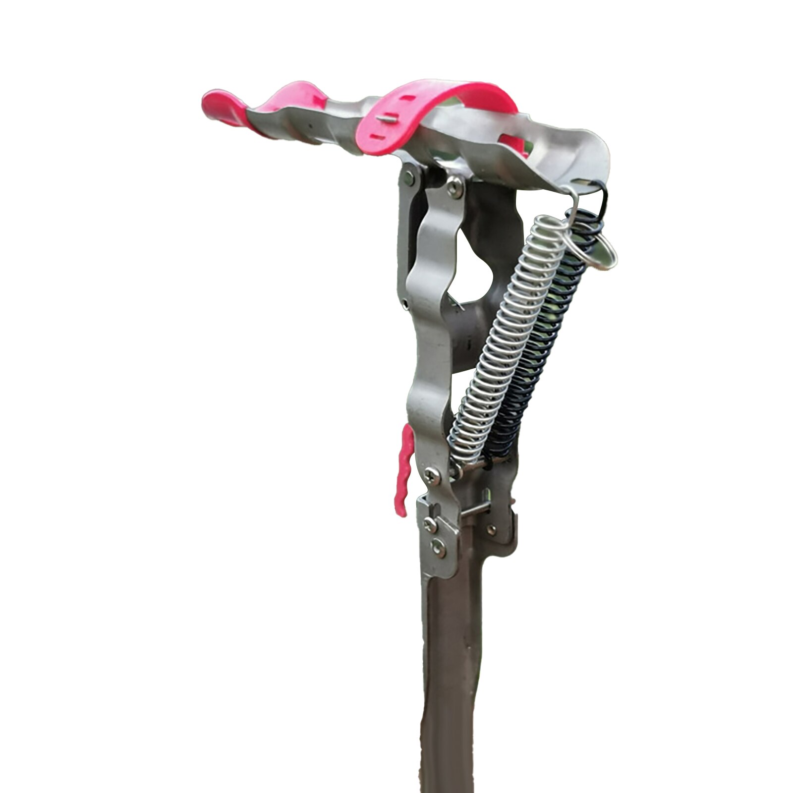 Automatic Spring Fishing Rod Holder Fish Rod Bracket Fish Pole Rack Stainless Steel Rod Stand for Shore Fishing: double spring