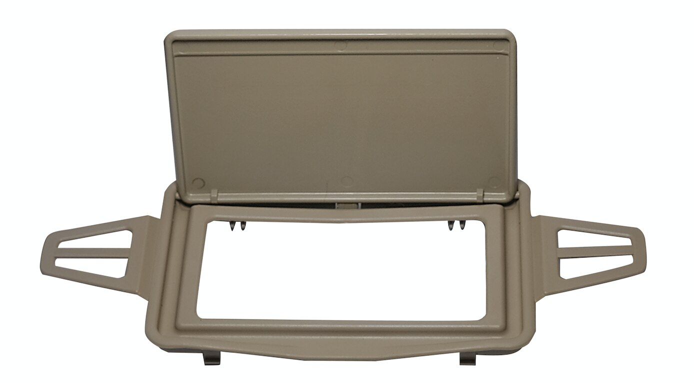 Zonnescherm Spiegel Cover Voor Mercedes E Klasse W210-Dark Beige