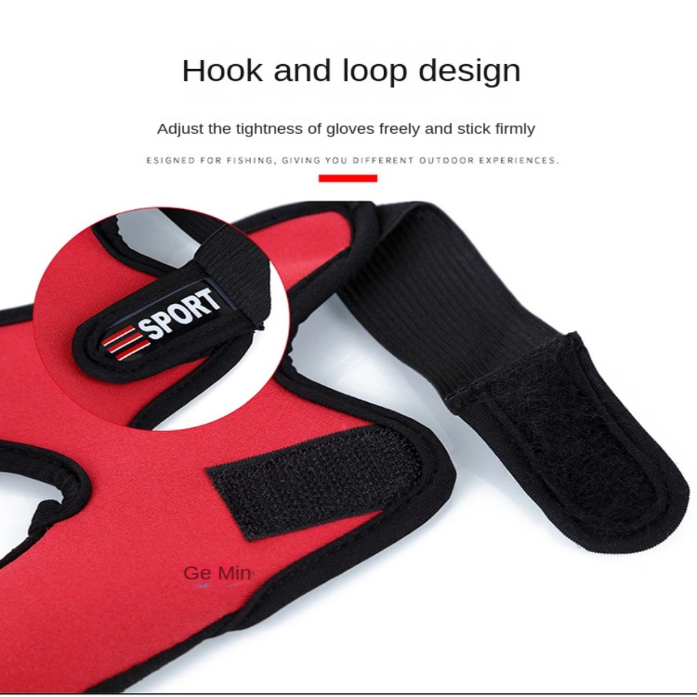 Guantes de pesca antideslizantes y anticortes, manoplas protectoras de 2 dedos, accesorios para aparejos de pesca, guantes de ciclismo, primavera y verano