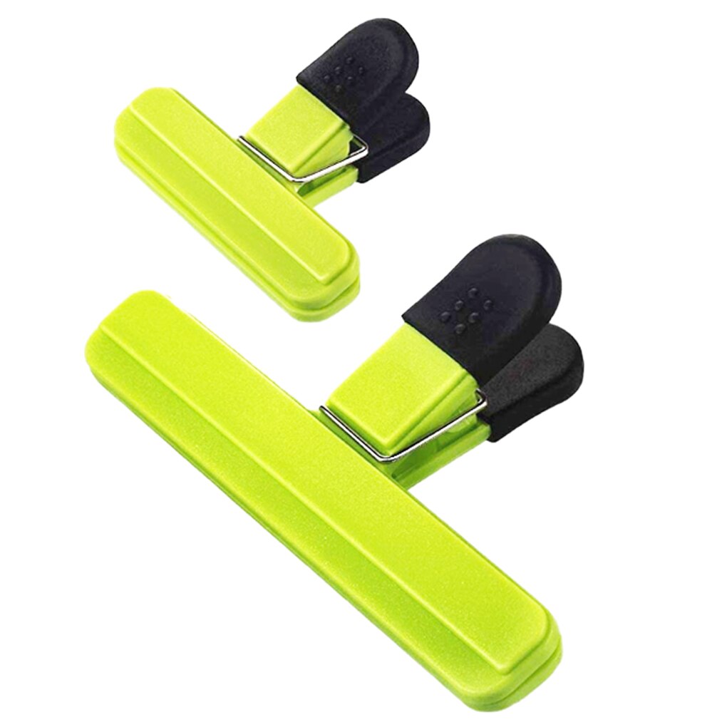 Clips de scellage en plastique pour sacs alimentaires, 6 pièces, résistant à l'humidité, pour collation, pommes de terre, carte postale, Gadgets de cuisine ménagers