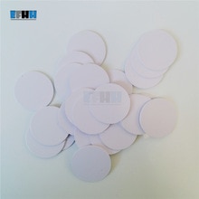 125 KHZ EM4305/EM4205 Diameter 25mm Herschrijfbare RFID Coin Card In Toegangscontrole Kaart