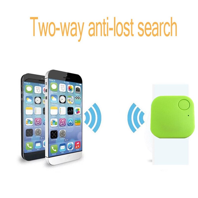 Bluetooth inteligente tag finder tracer criança animal de estimação gps localizador alarme carteira rastreador chave
