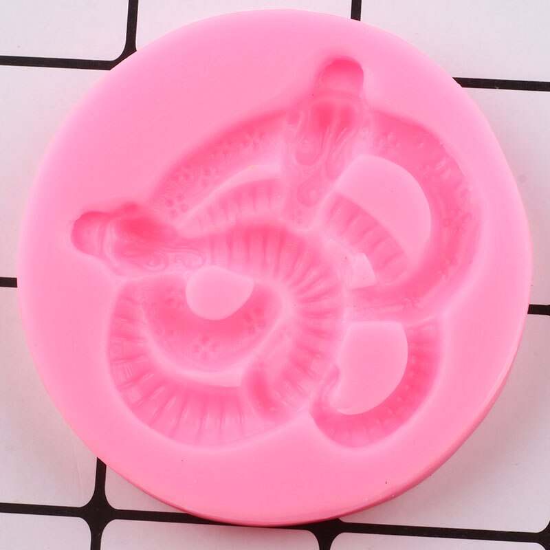 Intertwined Snakes Silicone Molds Fondant Cake Decorating Tools DIY Party Cupcake Candy Polymer Clay Chocolate Gumpaste Moulds