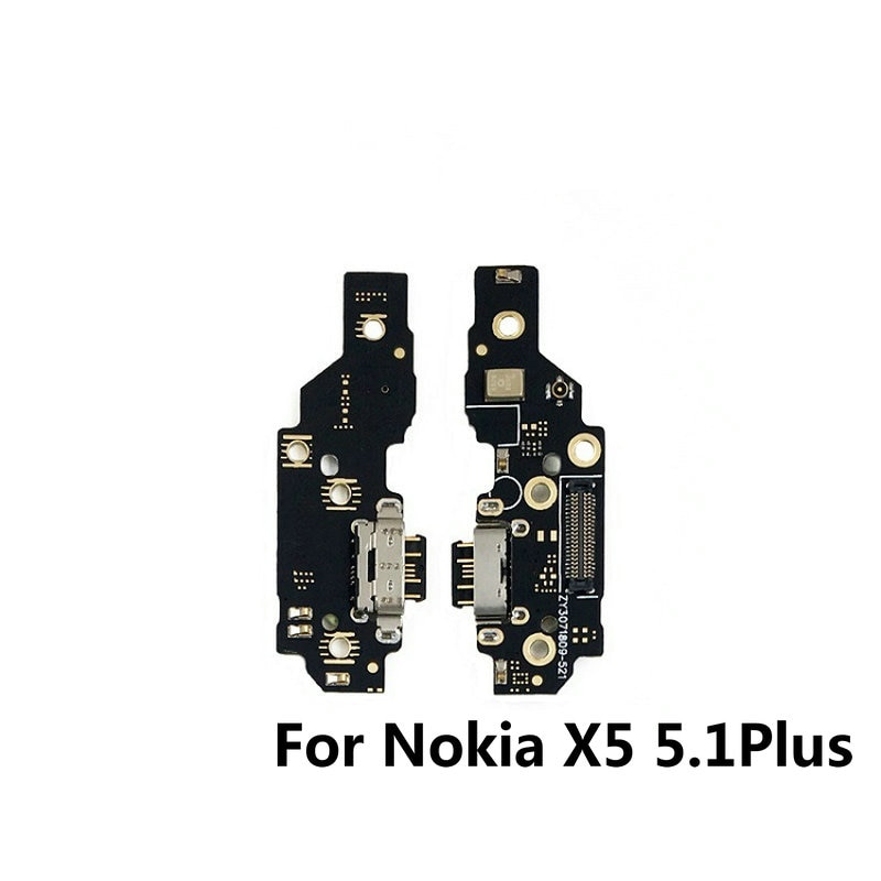 Carte de prise usb pour chargeur nokia 2 2.1 3 3.1 plus 5 5.1 6 6.1 7 7.1 plus 8, pièces de rechange pour module de port usb de charge