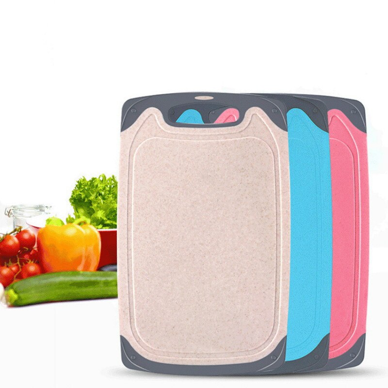 Wheat straw Cutting Board Degradable Chopping Board Food Slice Cut Chopping Block Chopping Board Kitchen Gadget Home Accessories